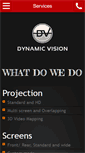 Mobile Screenshot of dynamicvisionav.com